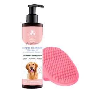 SHAMPOO & CONDITIONER ΓΙΑ ΚΑΤΟΙΚΙΔΙΑ ΜΕ ΑΡΩΜΑ BABY TALC 250ml