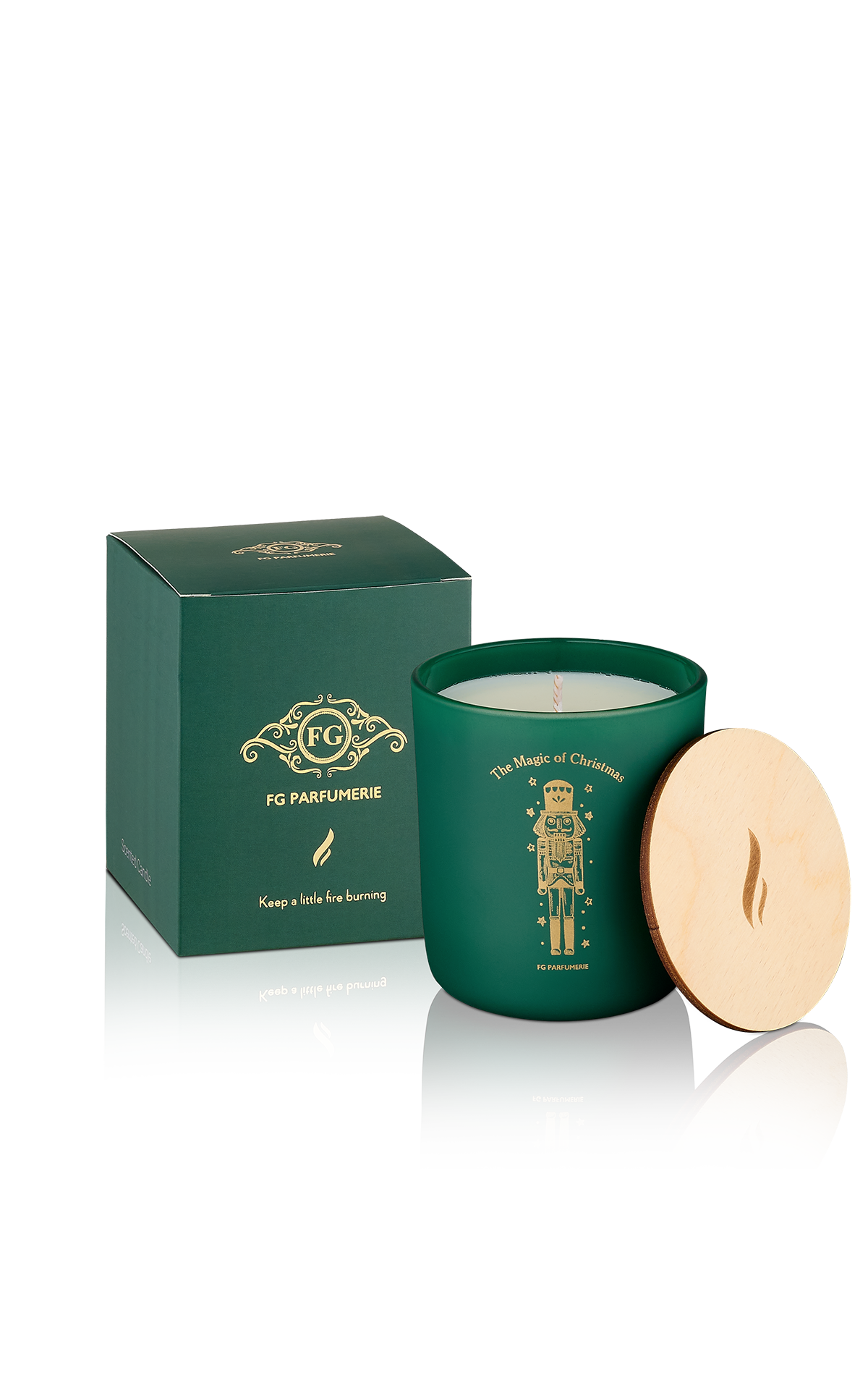 COFFEE CARAMEL-FG CANDLE CHRISTMAS EDITION