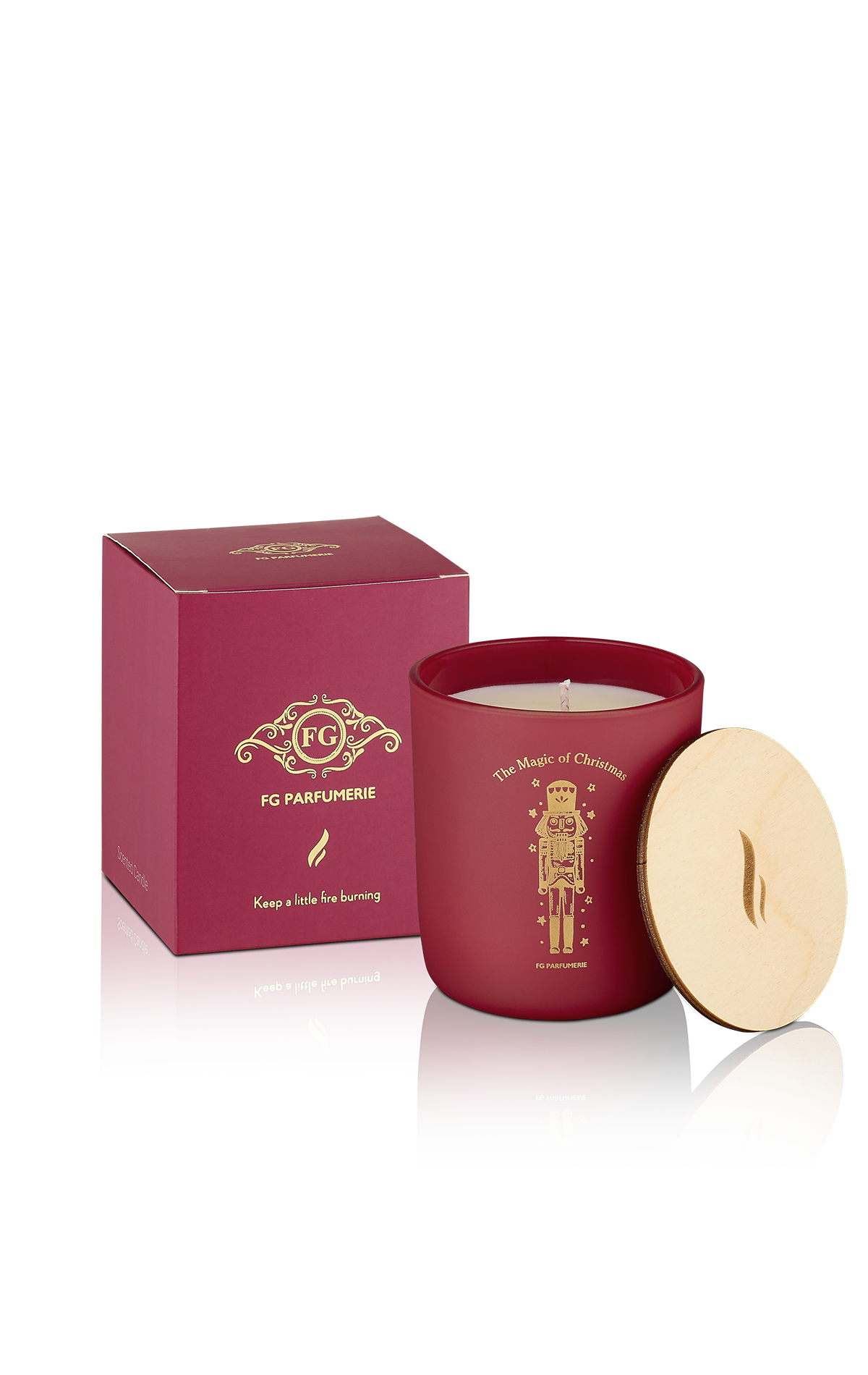 ΜΕΛΟΜΑΚΑΡΟΝΟ-FG CANDLE CHRISTMAS EDITION